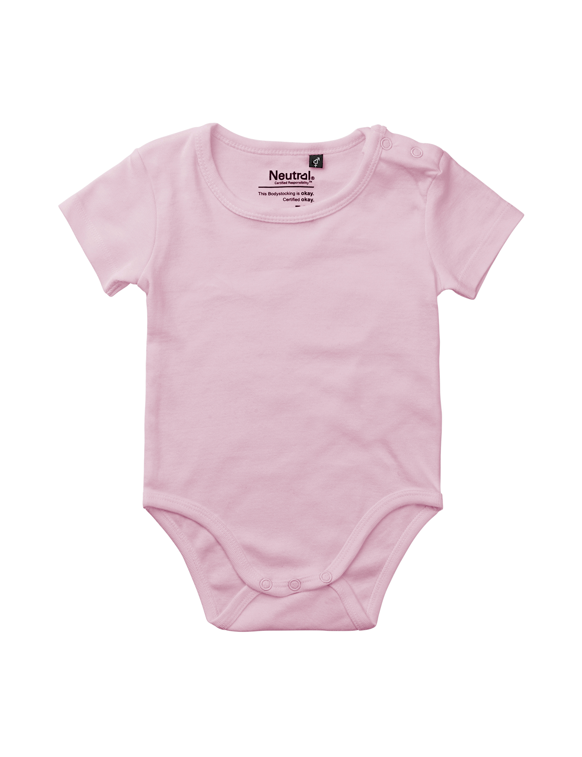 Kurzärmeliger Baby-Body aus Fairtrade-Baumwolle