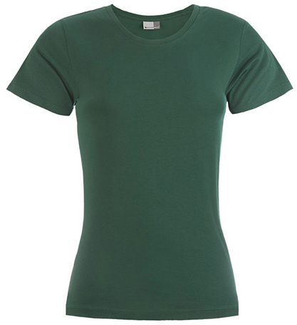 Schmal geschnittenes Premium Damen-T-Shirt