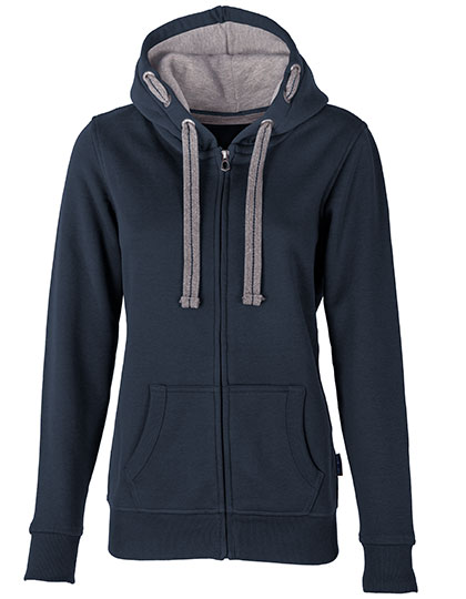 Weicher leicht taillierter Damen-Zip-Hoodie