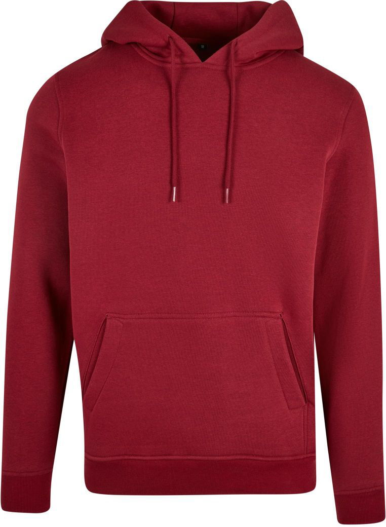 Schwerer flauschiger Herren-Hoodie mit Kängurutasche
