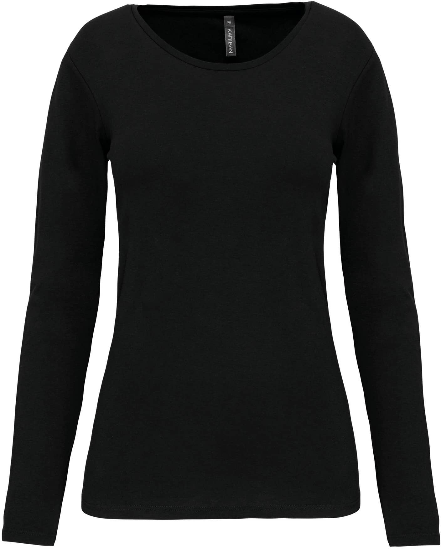 Damen Langarm-T-Shirt mit Rundhalsausschnitt