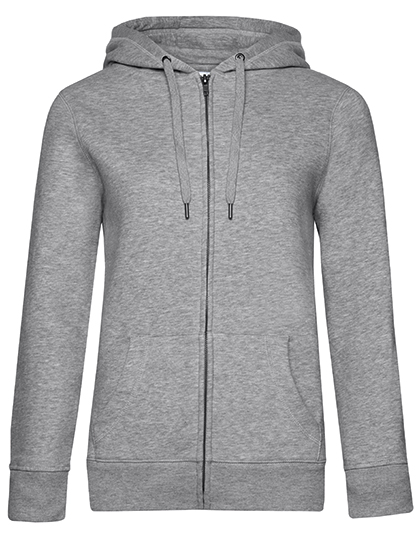 Flauschiger Damen Zip-Hoodie "Queen"