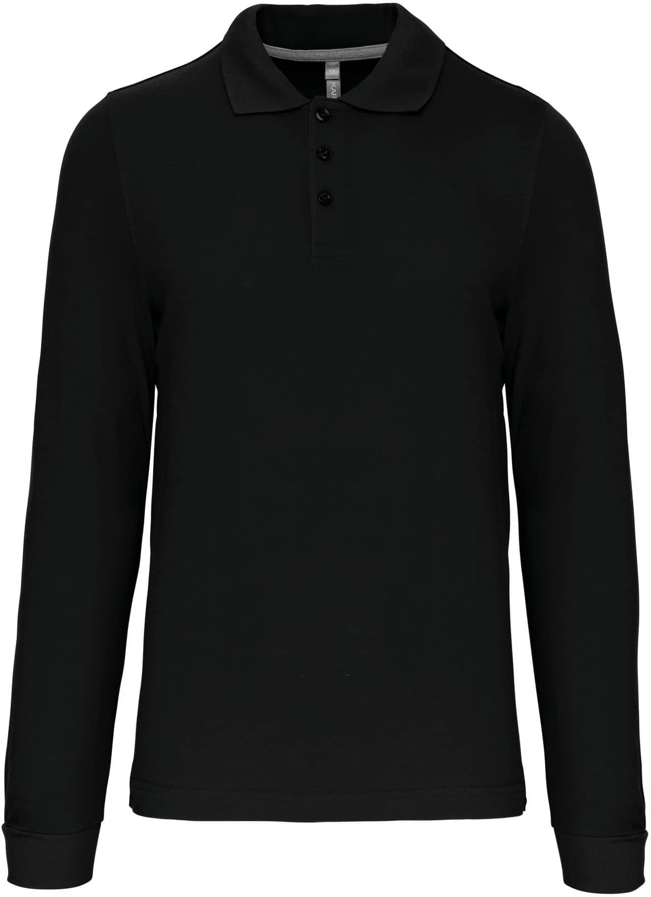 Herren Langarm Poloshirt