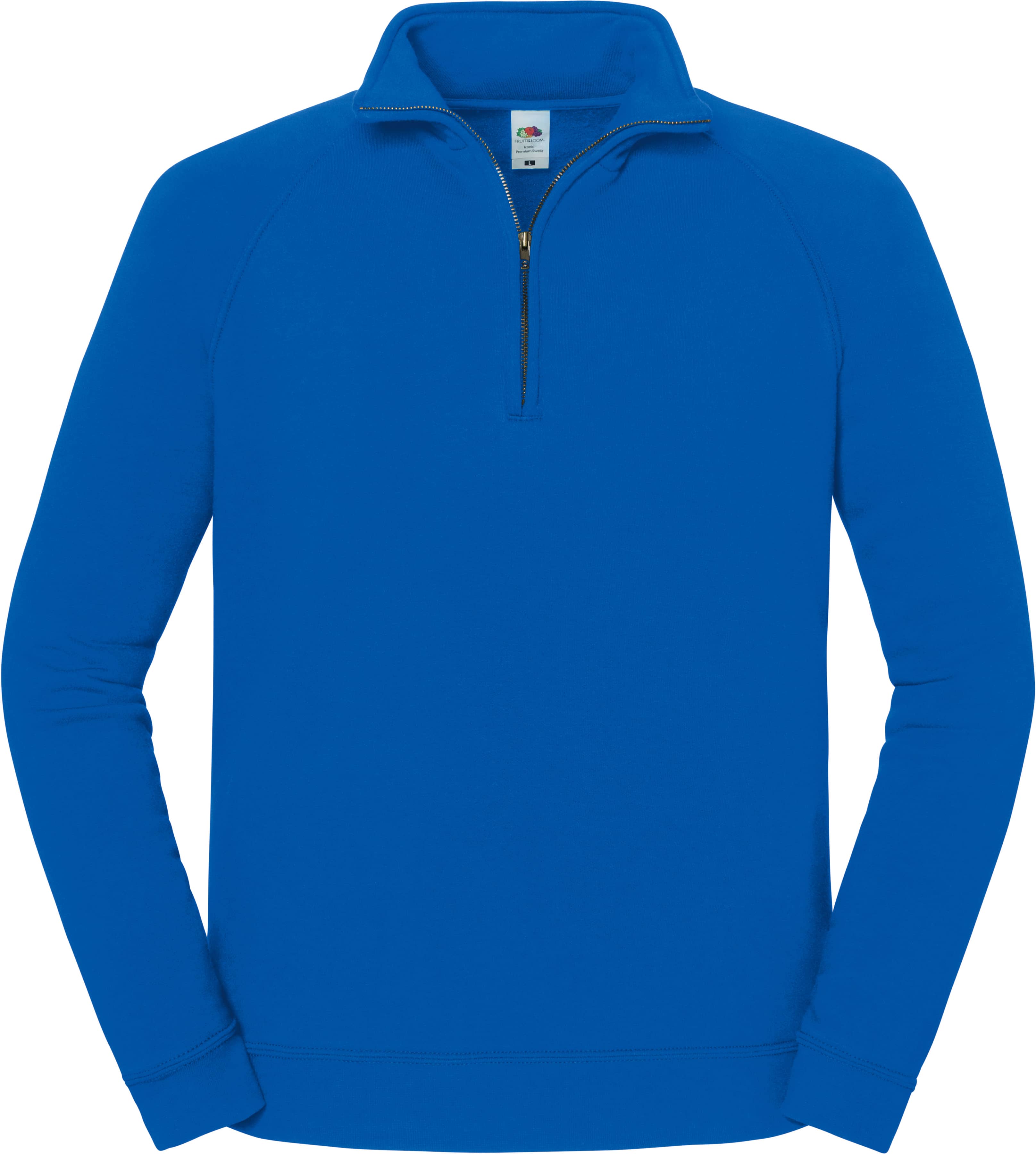 Iconic Premium Zip Neck Sweat