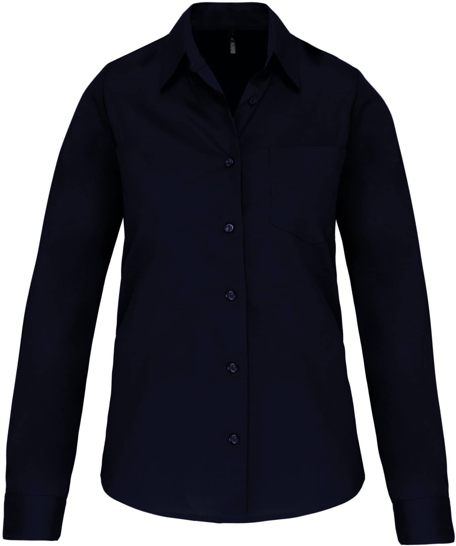 Damen Popelinebluse Langarm