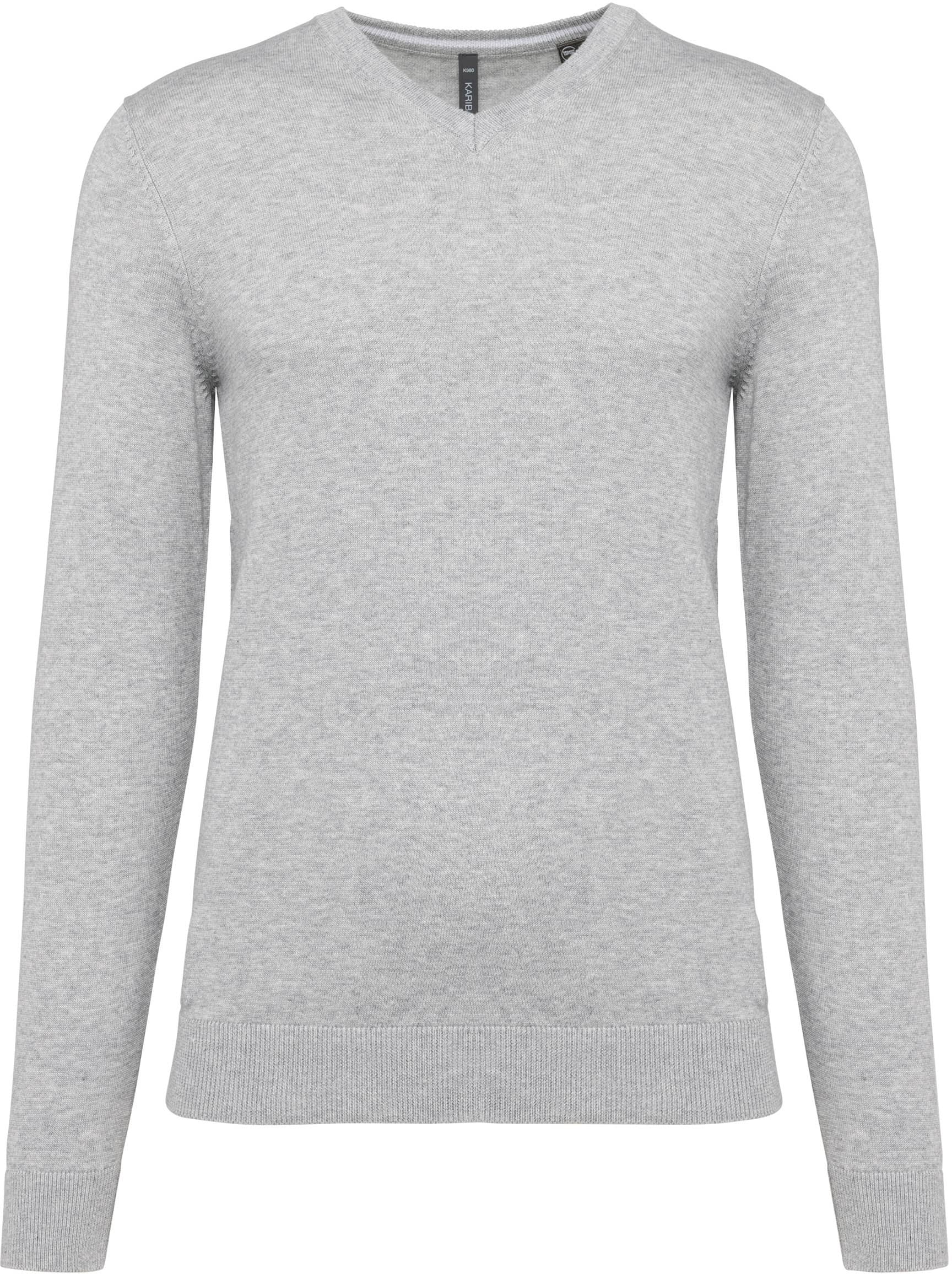 Umweltfreundlicher Herrenpullover mit V-Ausschnitt