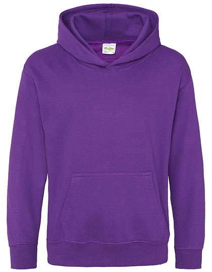 Flauschiger Kinder-Hoodie mit Kängurutasche