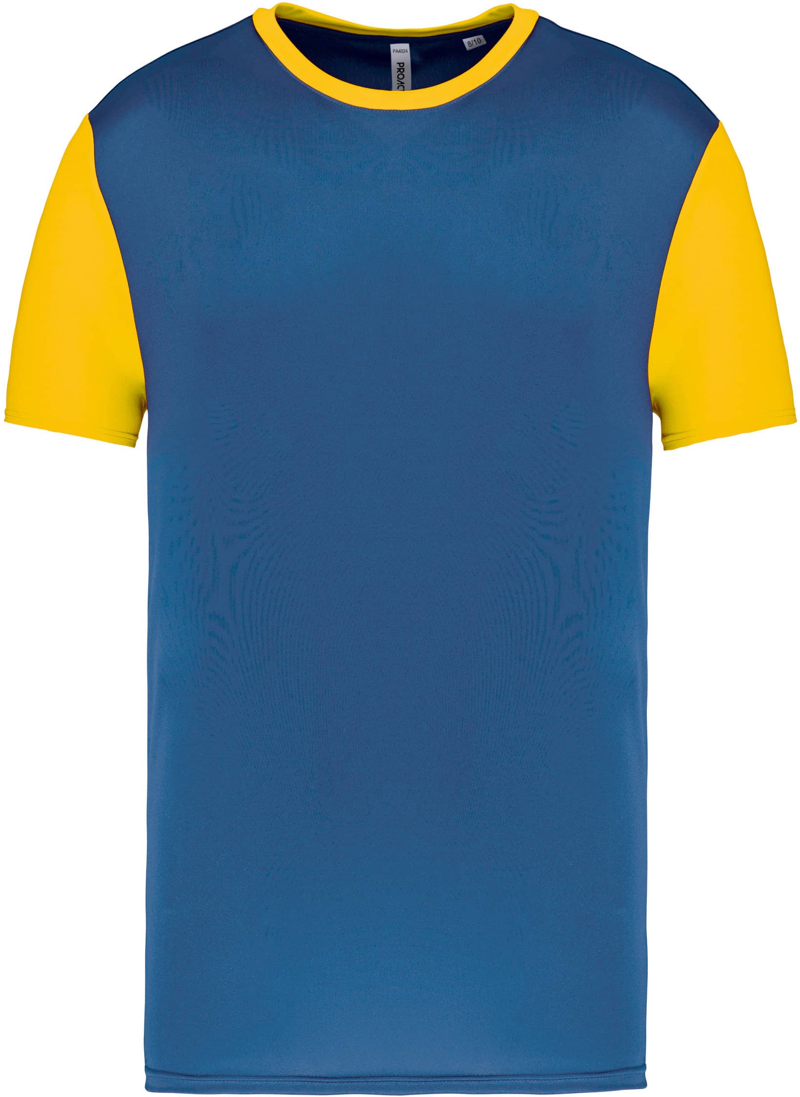 Zweifarbiges Kurzarmtrikot für Kinder