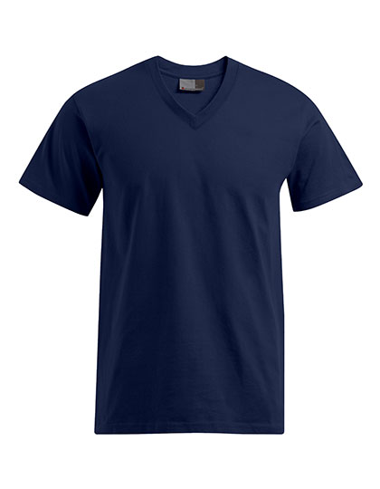 Premium Herren T-Shirt-mit V-Ausschnitt