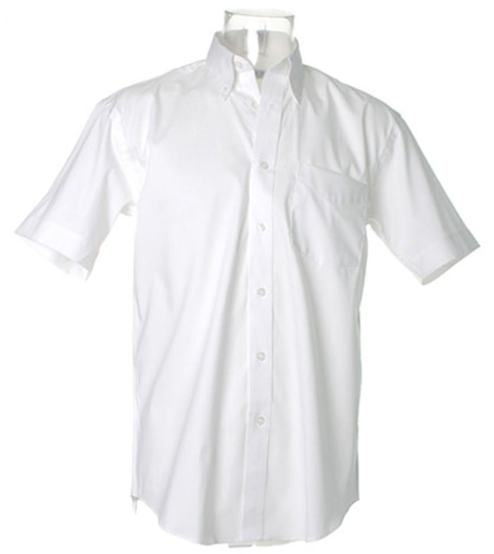 Premium Oxford Herren-Kurzarmhemd mit Brusttasche