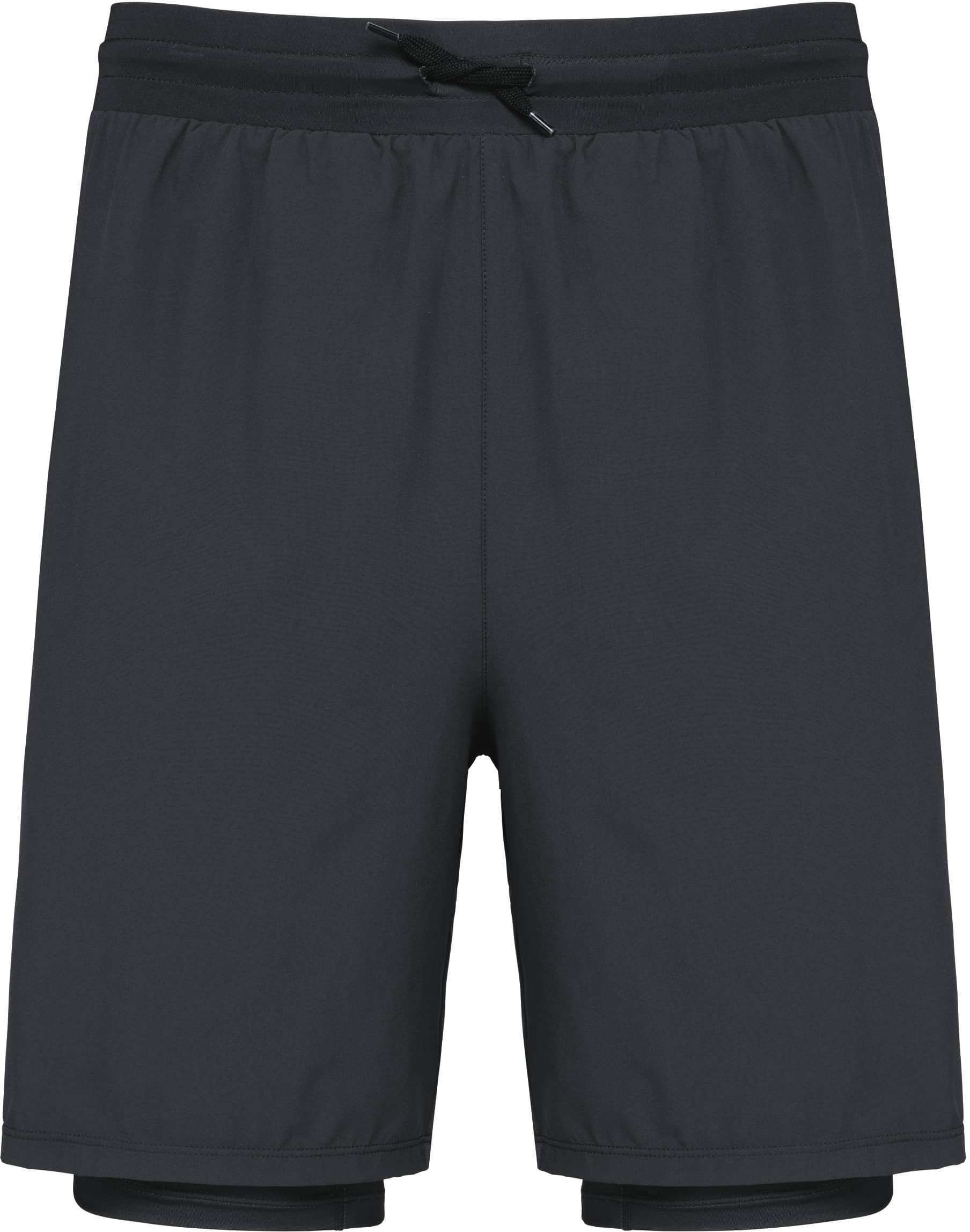 Umweltfreundliche 2-in-1-Shorts mit integrierter Untershort für Herren