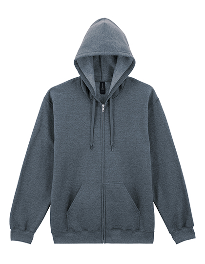 Softstyle® Midweight Fleece Adult Full Zip Hooded Sweatshirt