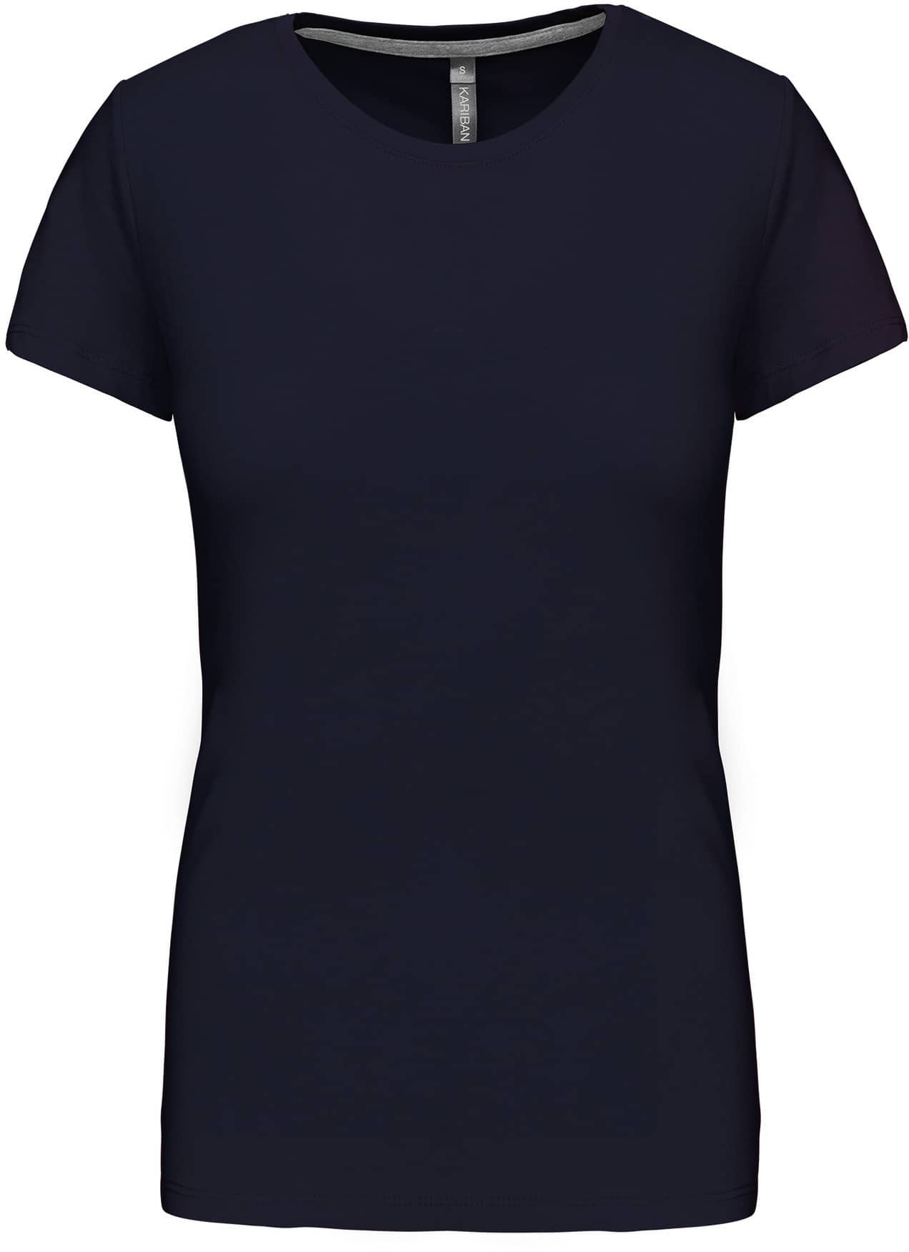 Ladies` Short-Sleeved Crew Neck T-Shirt