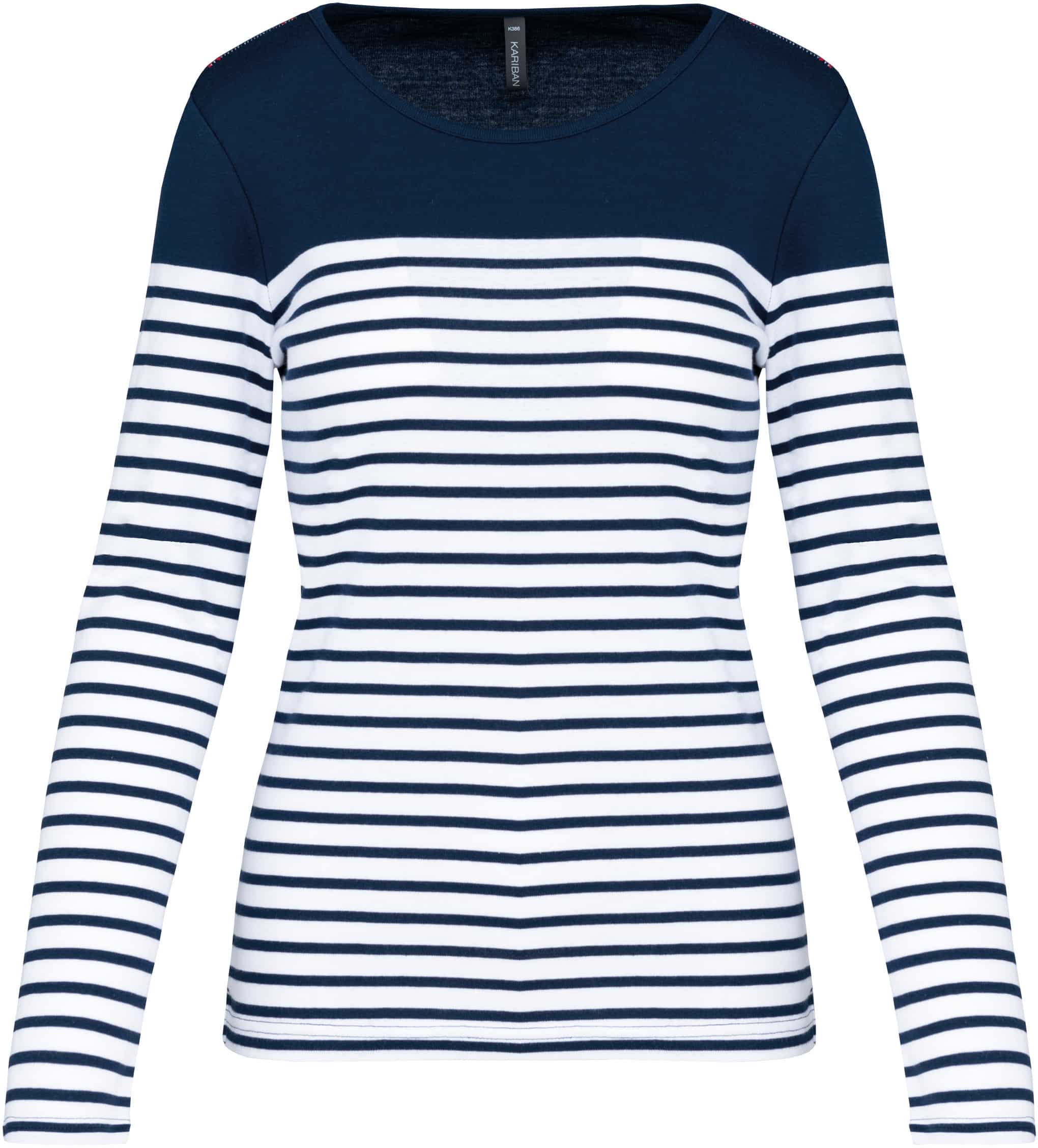 Damen-Marineshirt Langarm