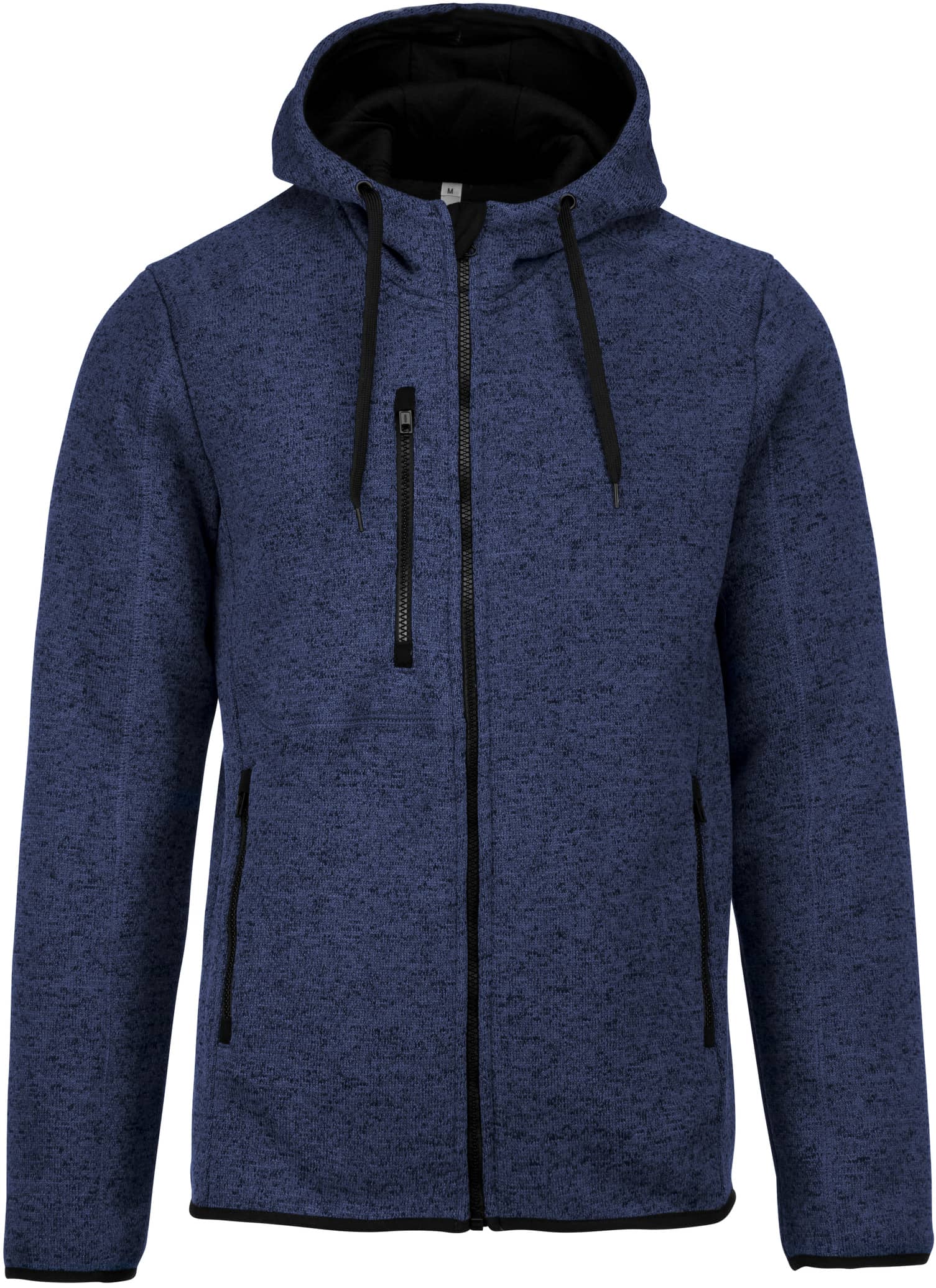 Herren-Hoodie aus Chiné