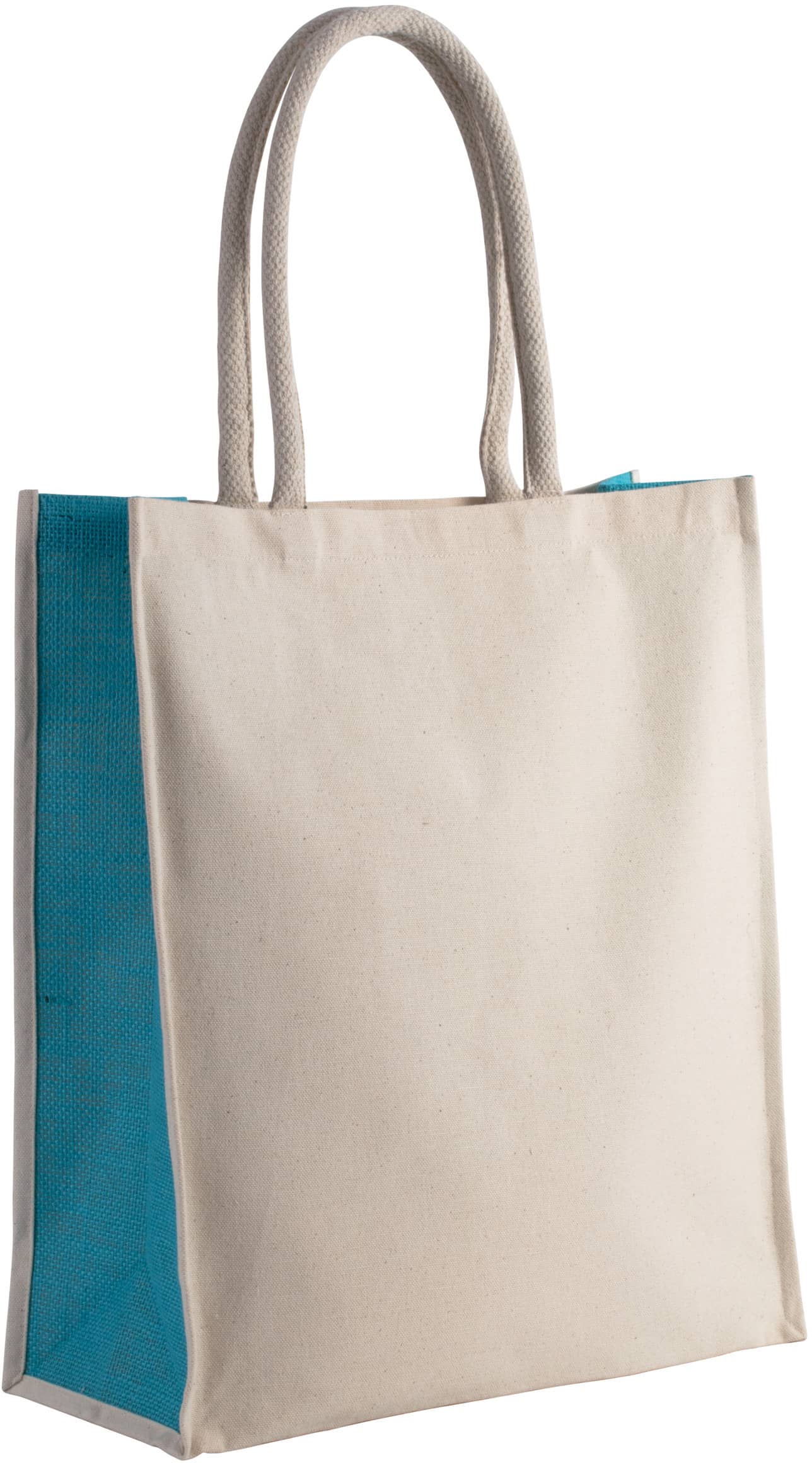 Baumwoll- / Jute-Shoppingtasche, 23 L