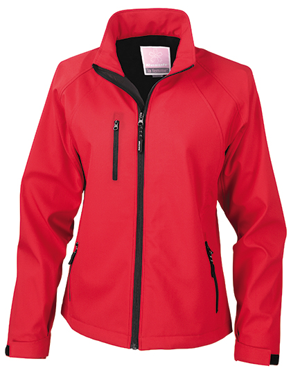 Wasserabweisende atmungsaktive Damen Softshelljacke
