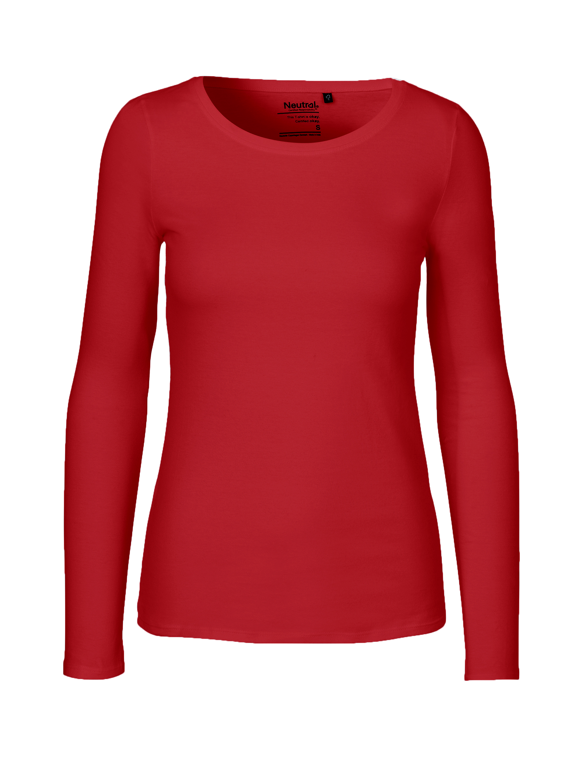 Damen-Longsleeve aus Fairtrade-Baumwolle