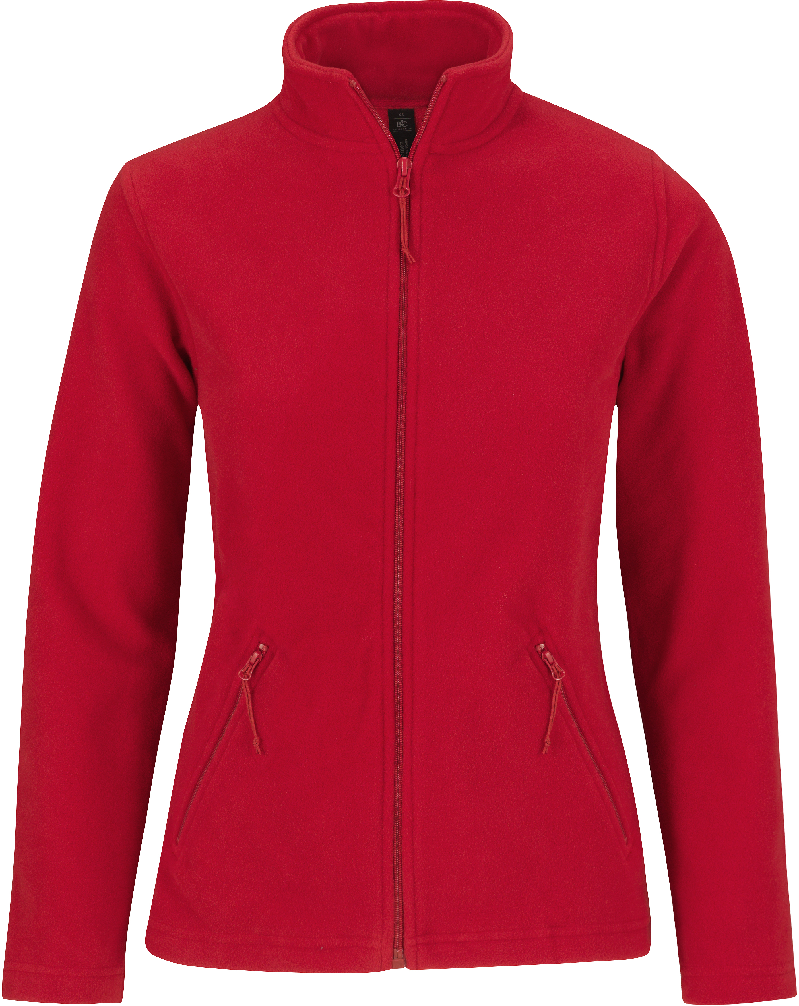 Schmal geschnittene Damen Micro-Fleecejacke
