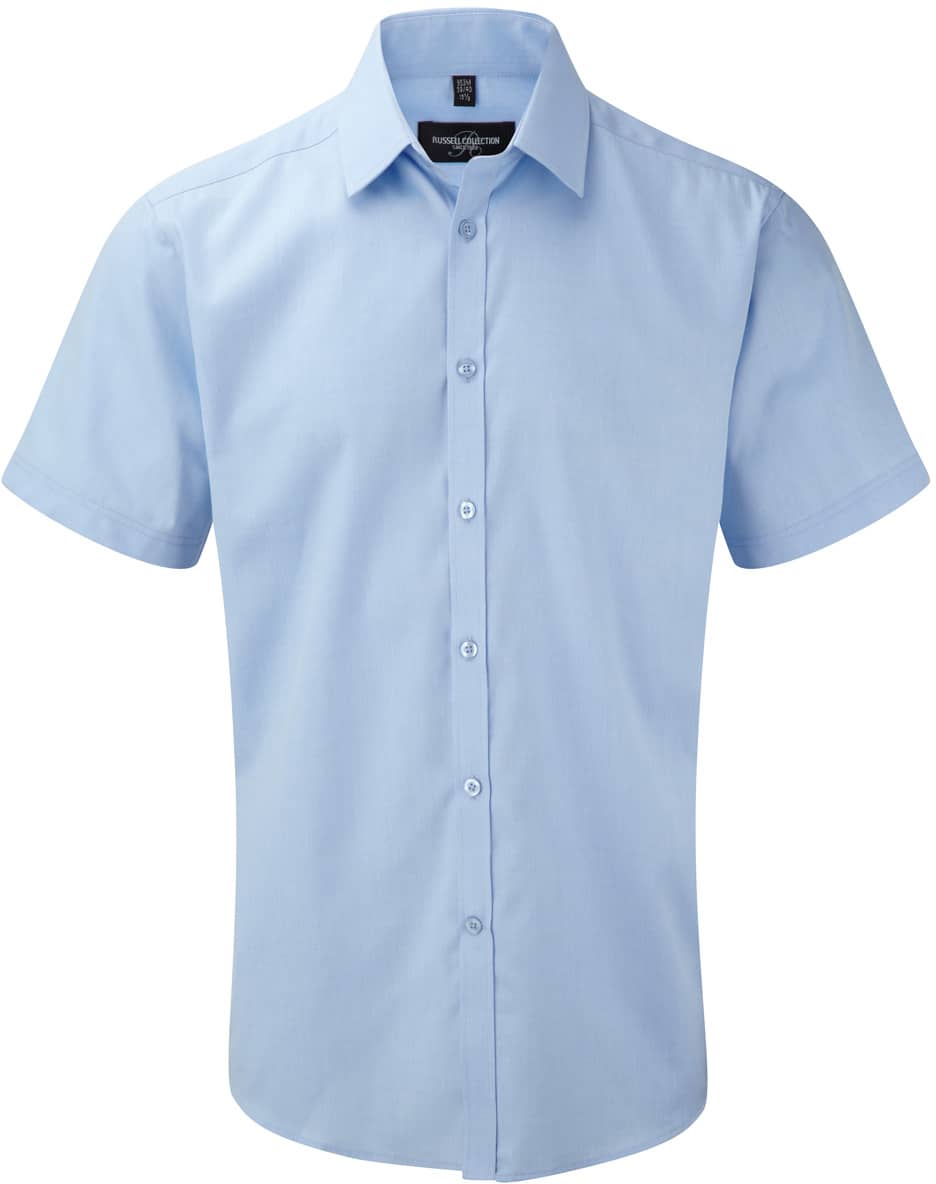 Men´s Long Sleeve Tailored Herringbone Shirt