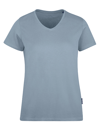 Premium Damen-T-Shirt aus Bio-Baumwolle mit V-Neck