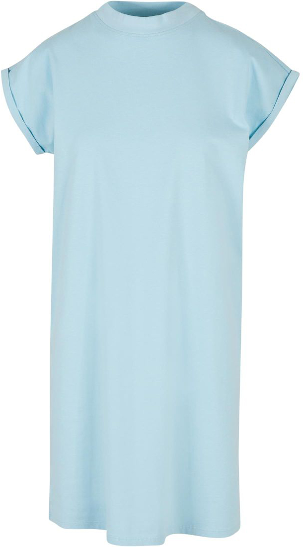 Modisches Kleid mit überschnittenen Schultern