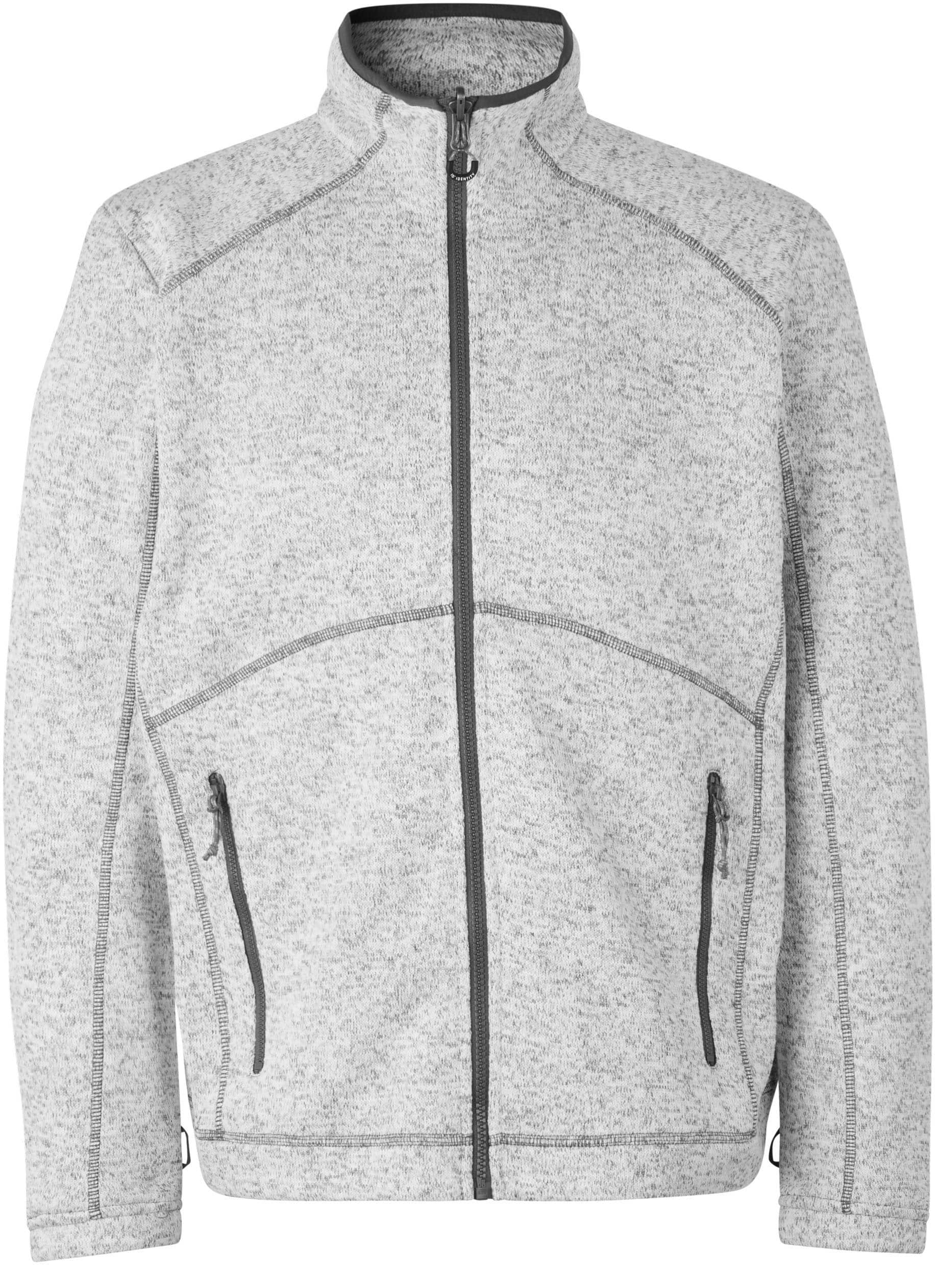 Melange Zip-n-Mix Fleecejacke