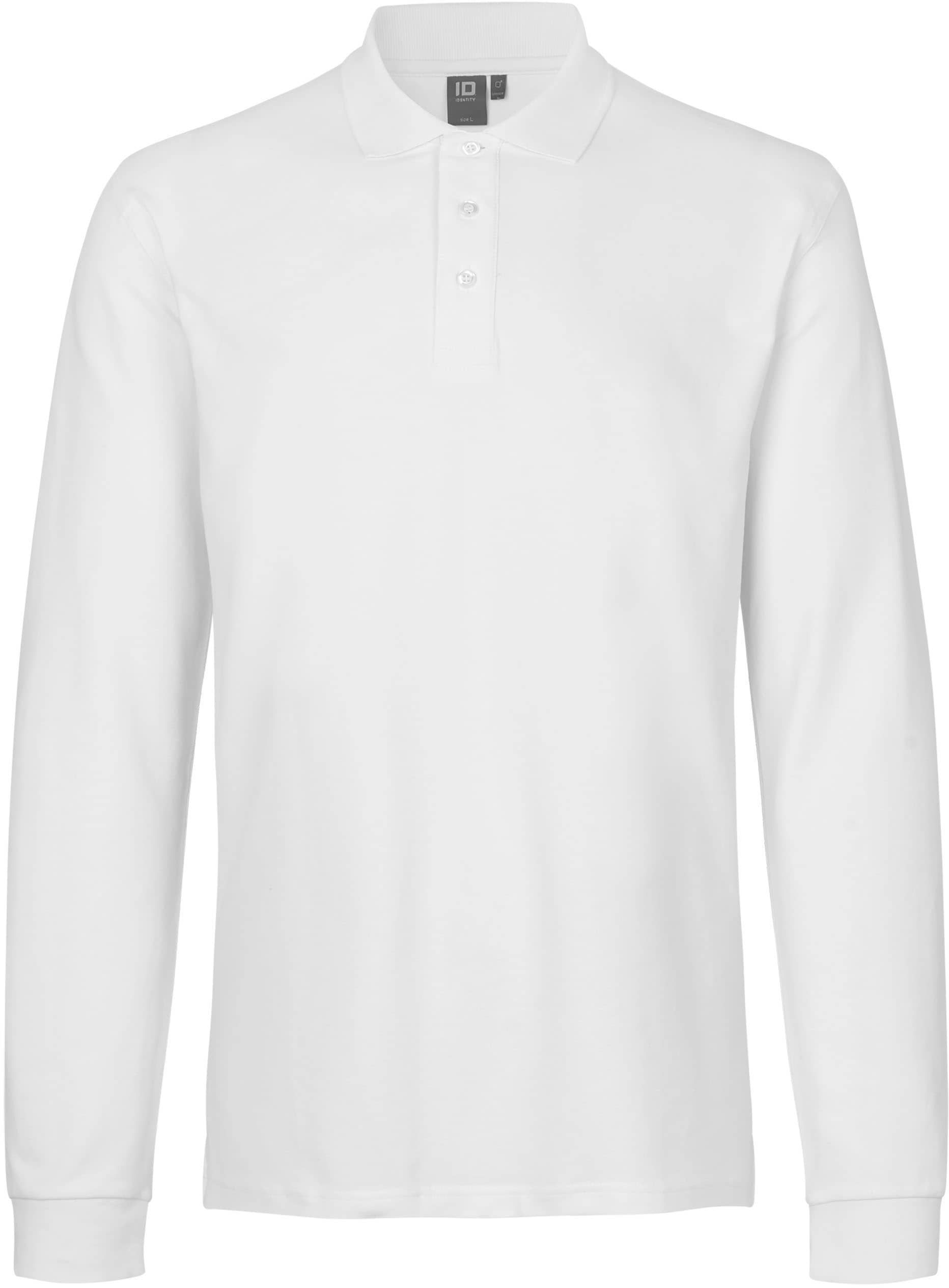Langarm Stretch-Poloshirt 544