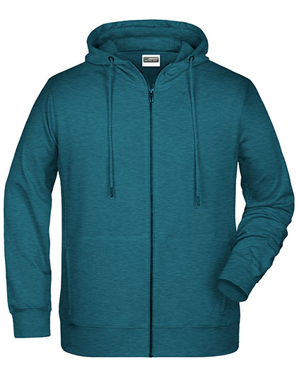 Leichter Herren Bio-Zip-Hoodie