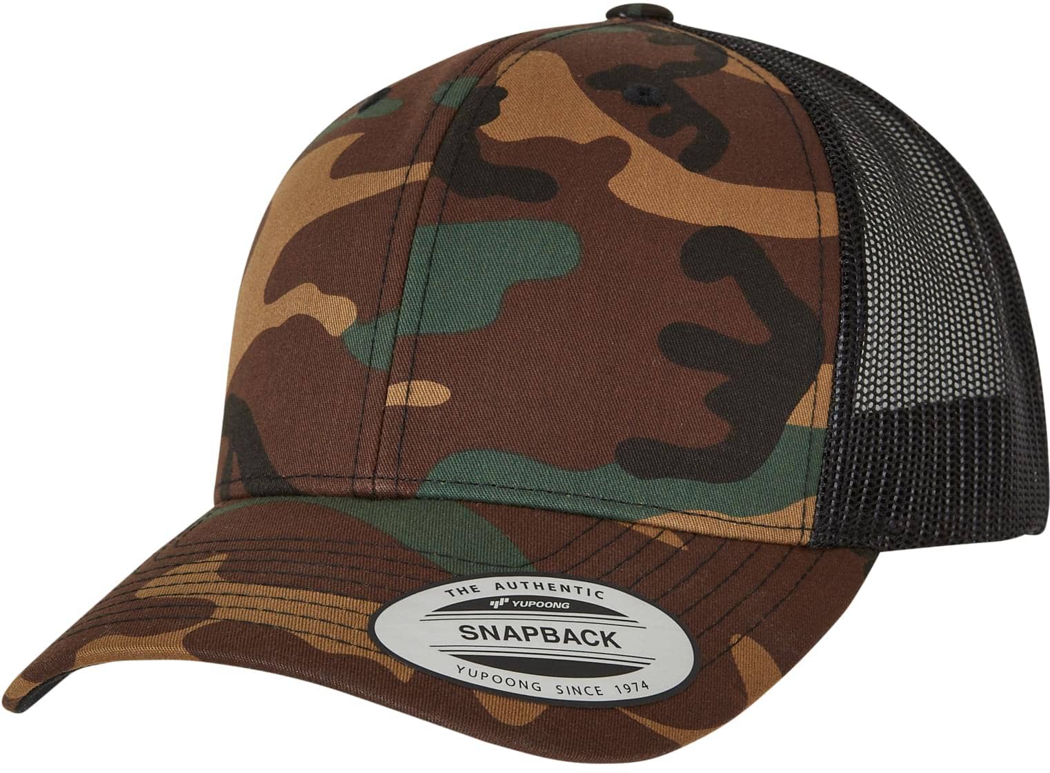 Retro Trucker Camo Cap