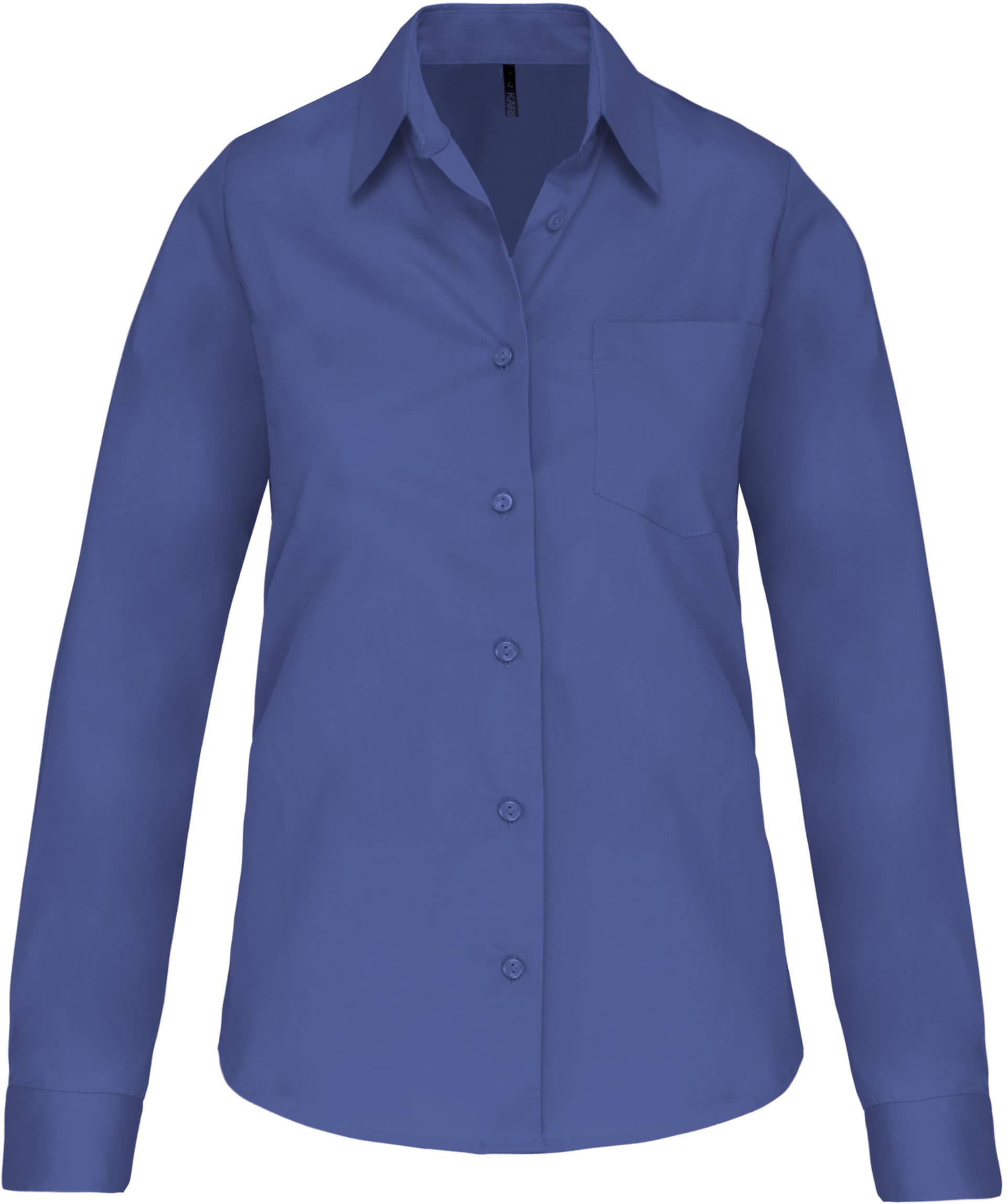 Damen Popelinebluse Langarm