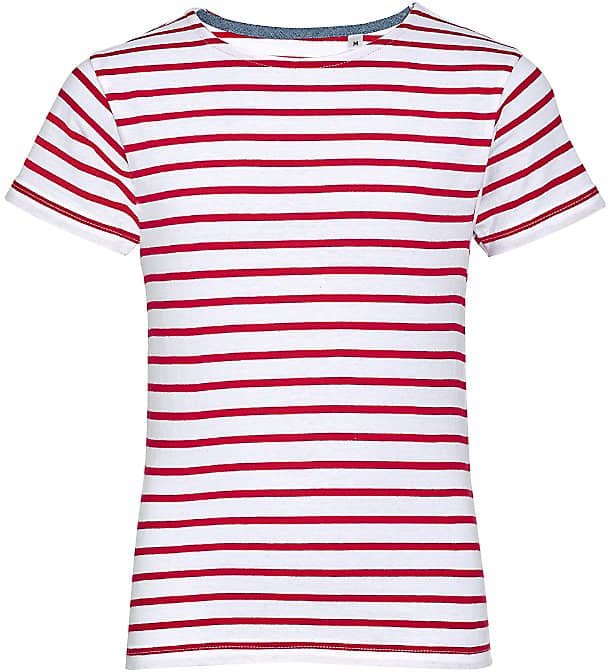 Kids´ Round Neck Striped T-Shirt Miles