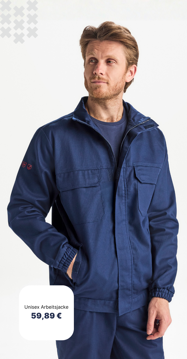 Unisex Arbeitsjacke