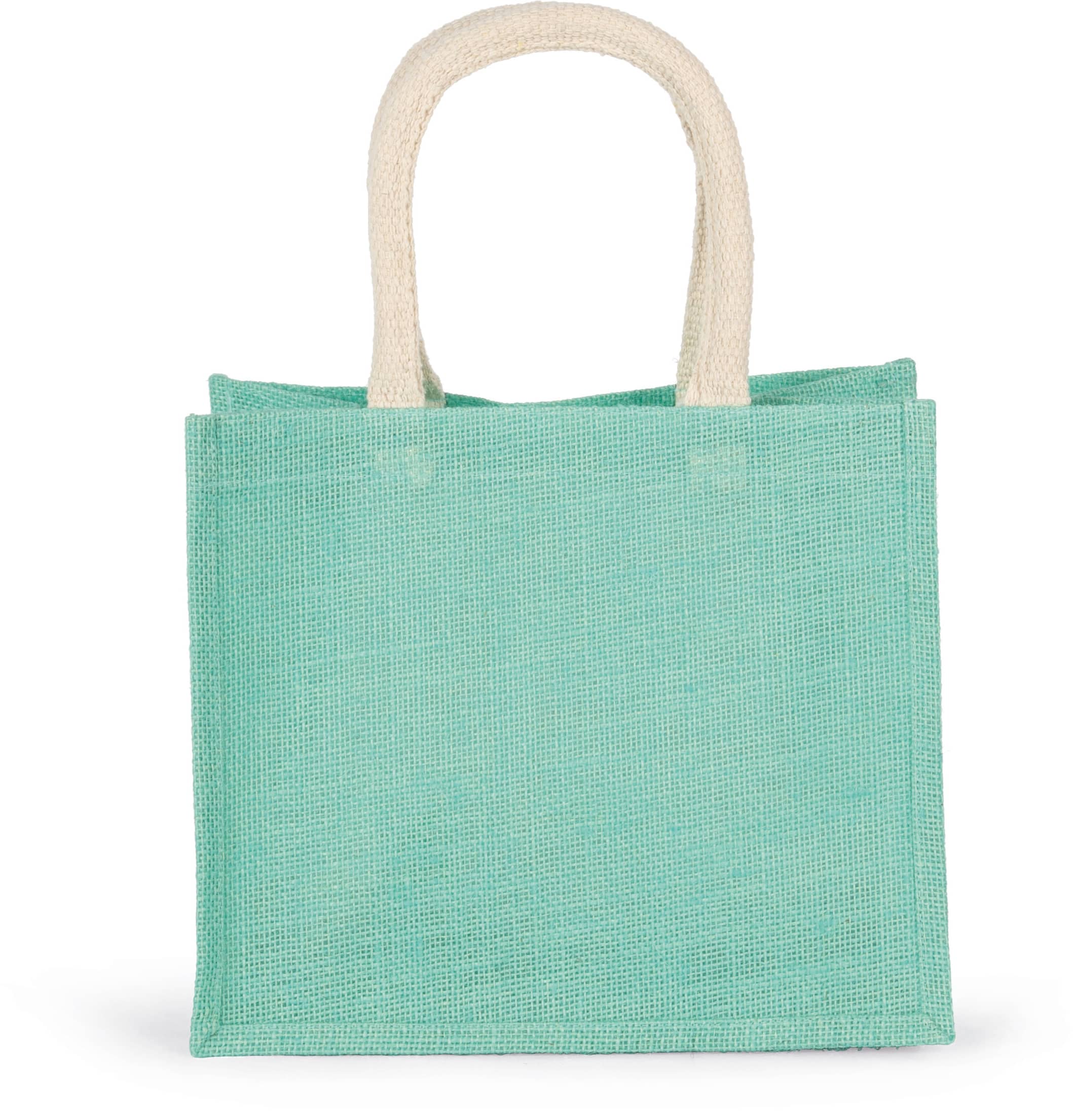 Jutetasche im Cabas-Stil Mittel - Bunt