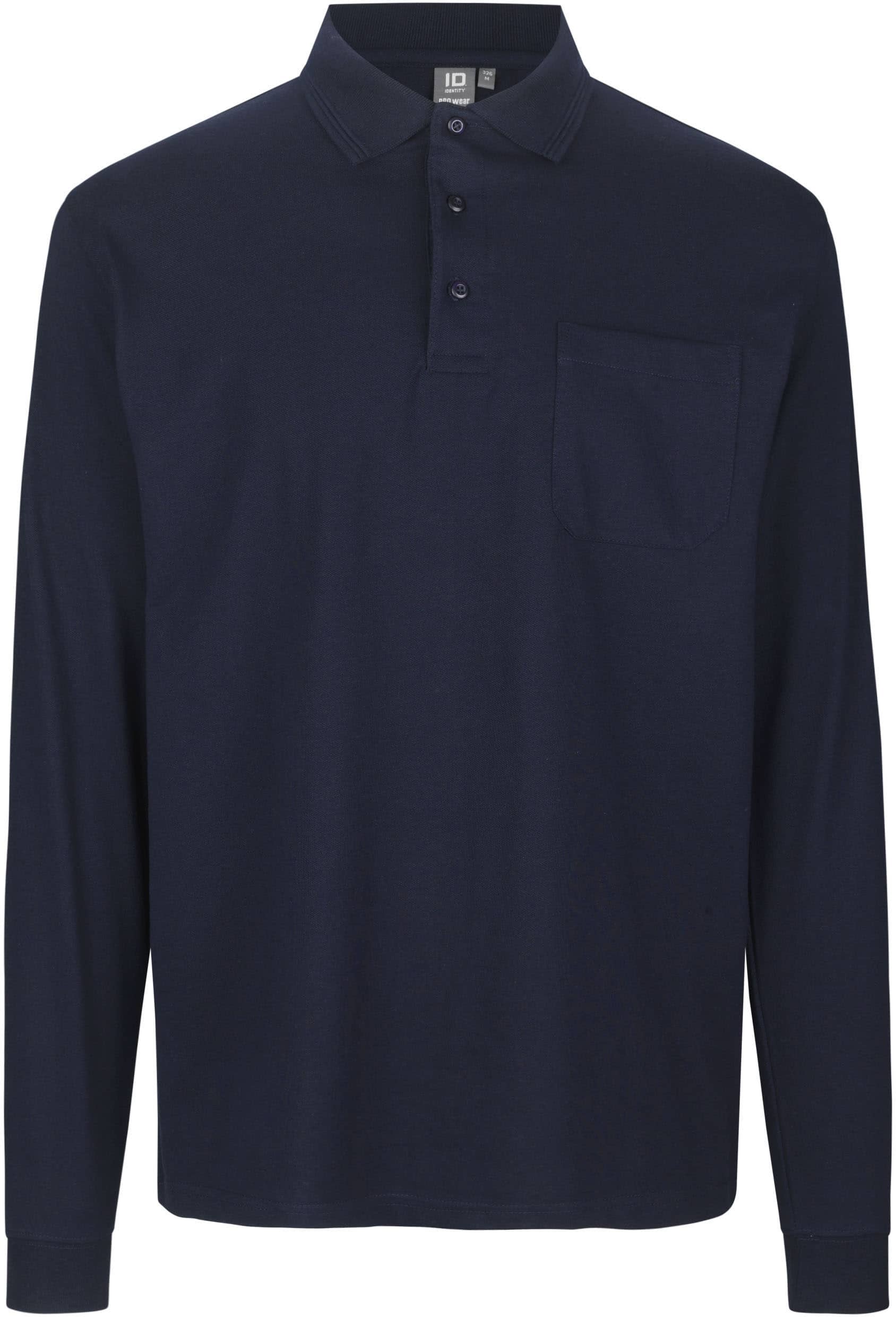 PRO Wear Langarm-Poloshirt