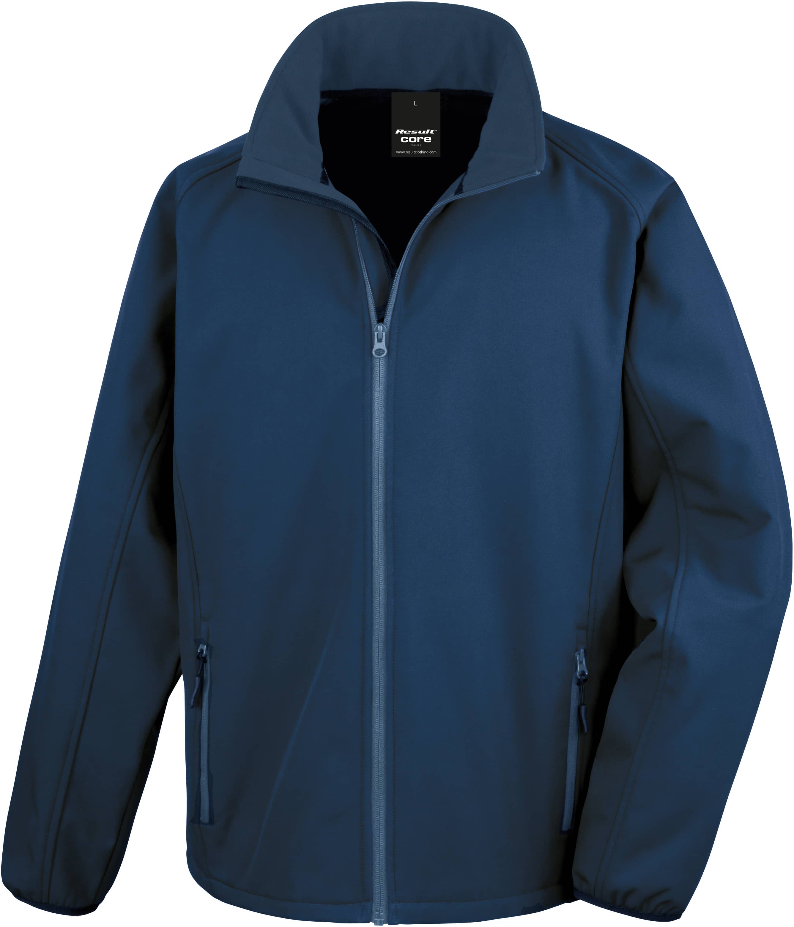 Men's Printable Softshell Jacket with Recycled Fleece Inner