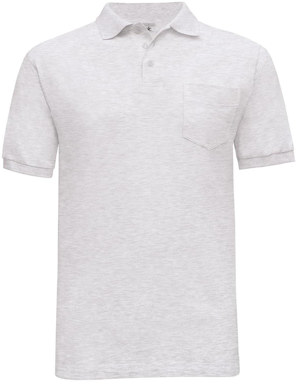 Unisex Polo Safran Pocket