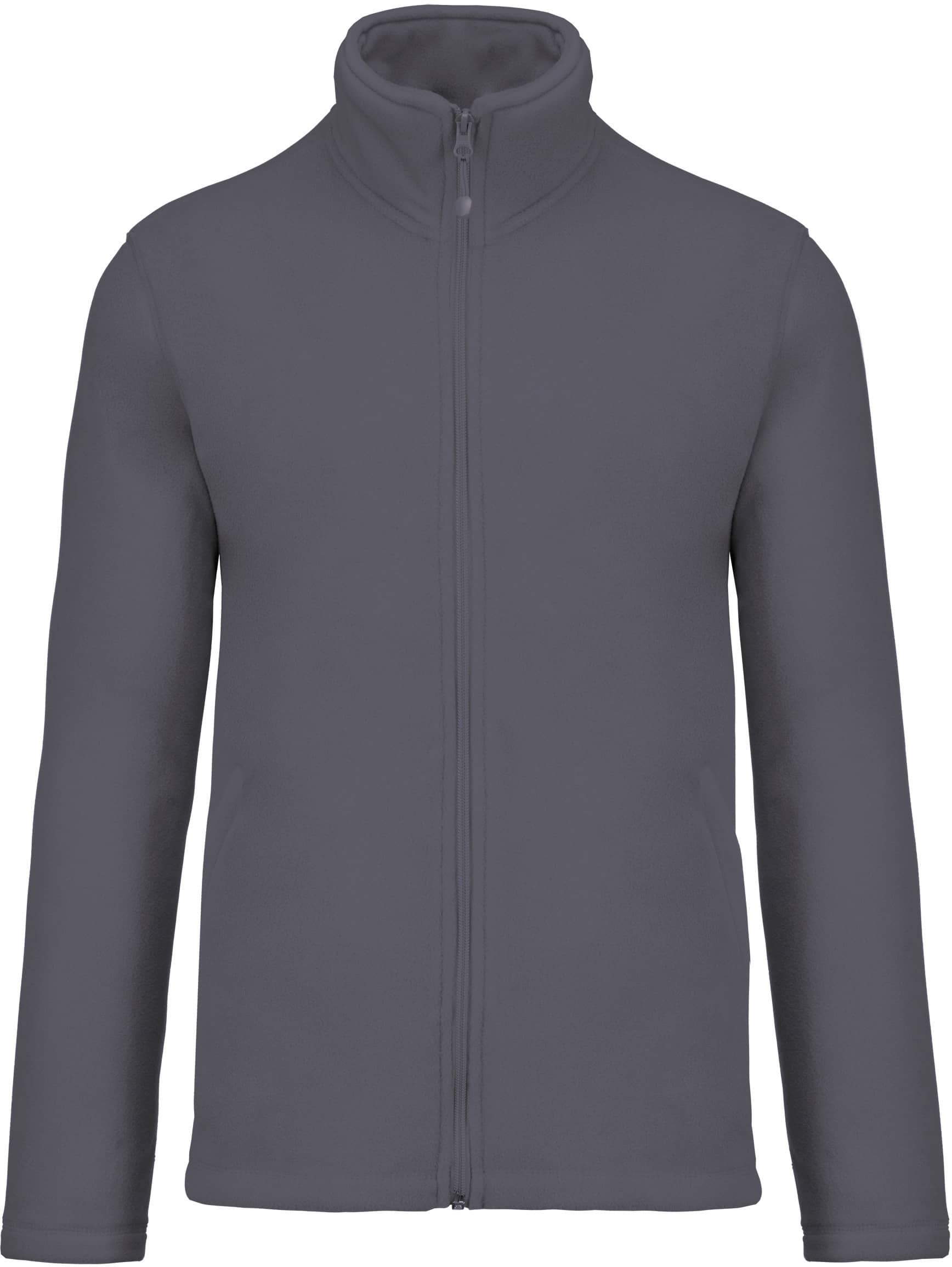 Mikrofleece-Jacke mit Reißverschluss für Herren
