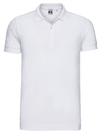 Men's Fitted Stretch Polo