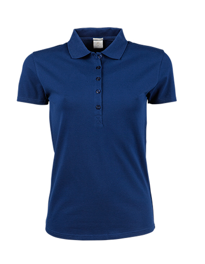 Elastisches Premium Damen-Poloshirt aus Bio-Baumwolle