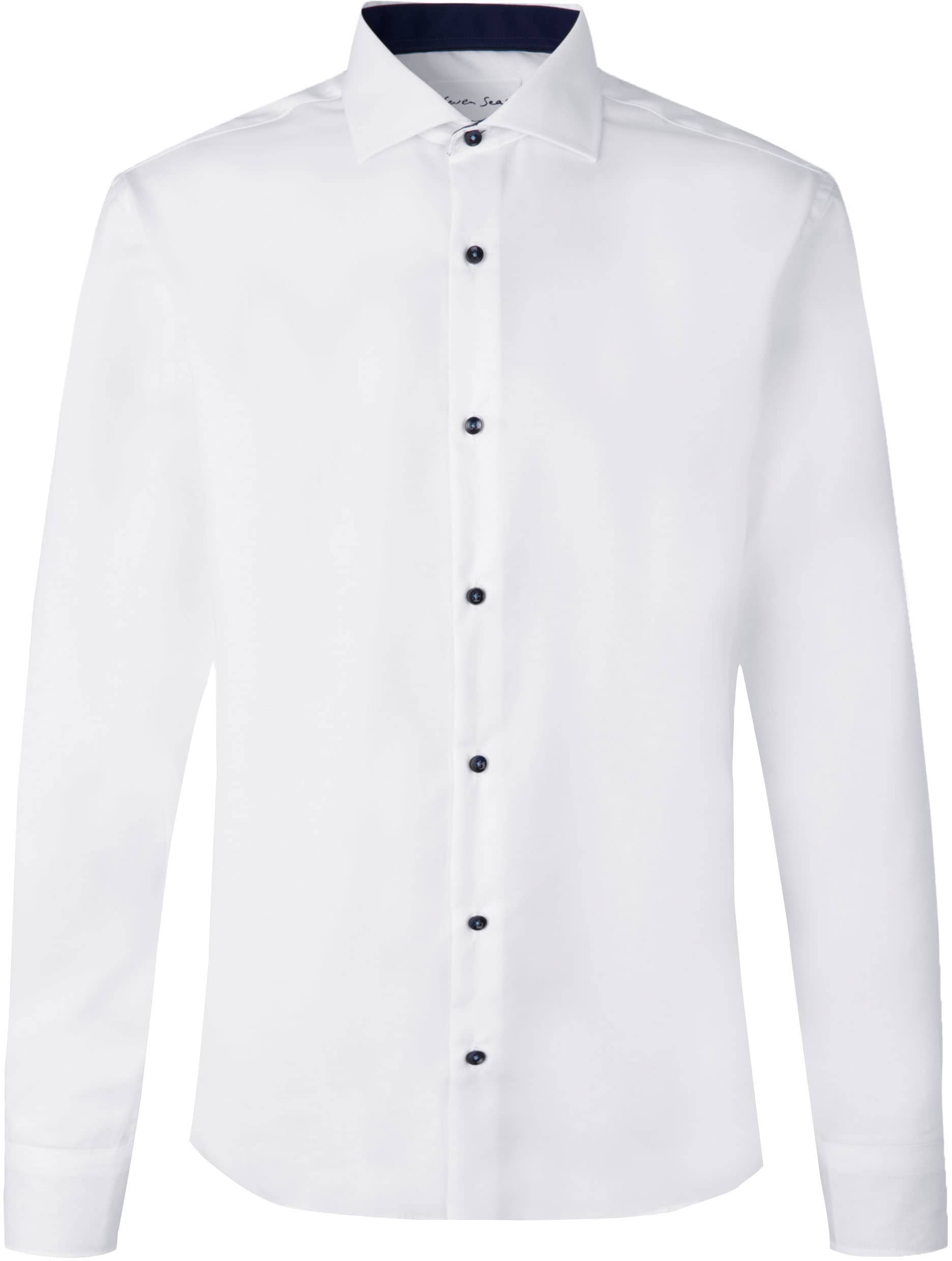 Seven Seas modernes Herren Businesshemd Fine Twill