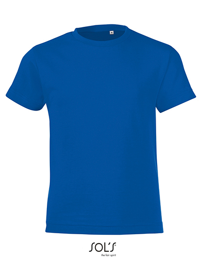Kids´ Round Collar T-Shirt Regent Fit