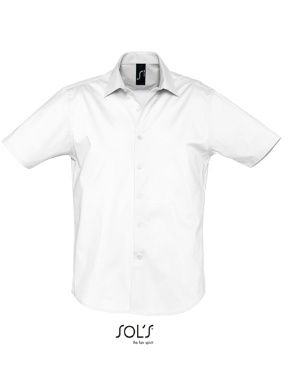 Men´s Stretch-Shirt Broadway Short Sleeve
