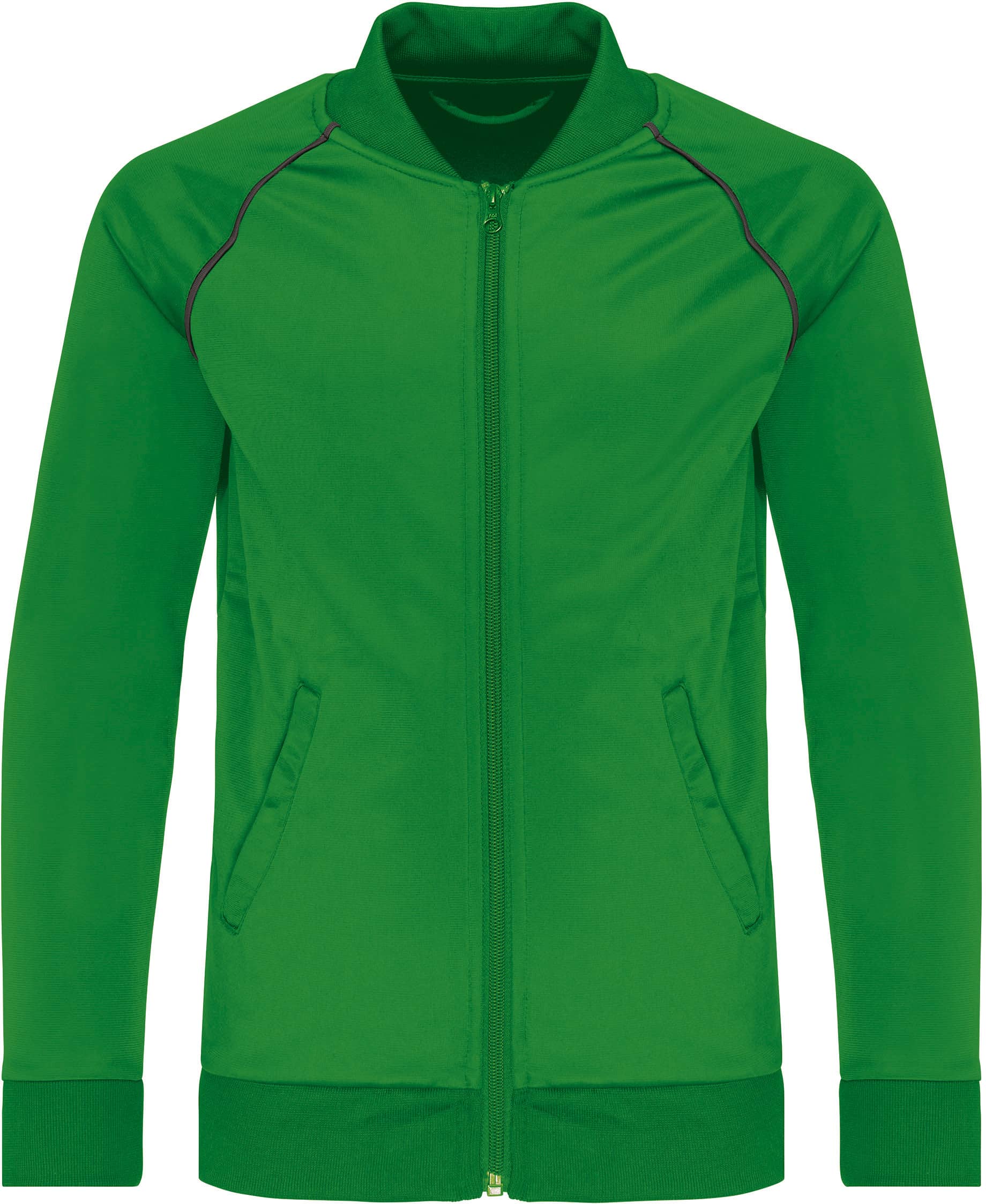 Trainingsjacke mit Reißverschluss und Paspel für Kinder