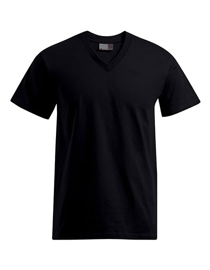 Premium Herren T-Shirt-mit V-Ausschnitt