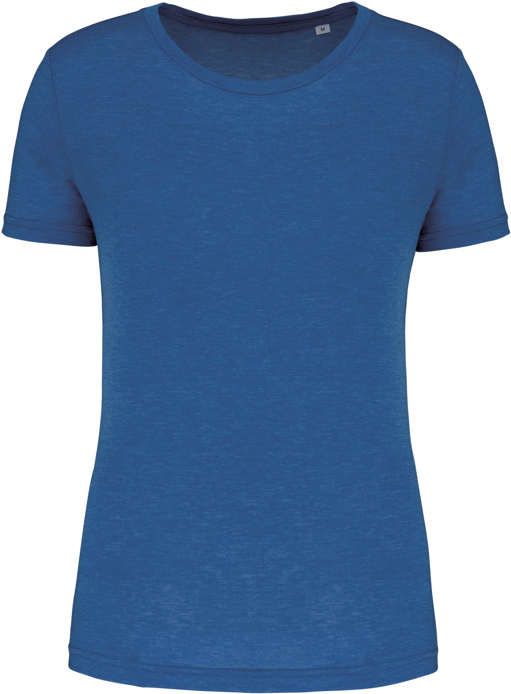 Damen-Triblend-Sportshirt mit Rundhalsausschnitt