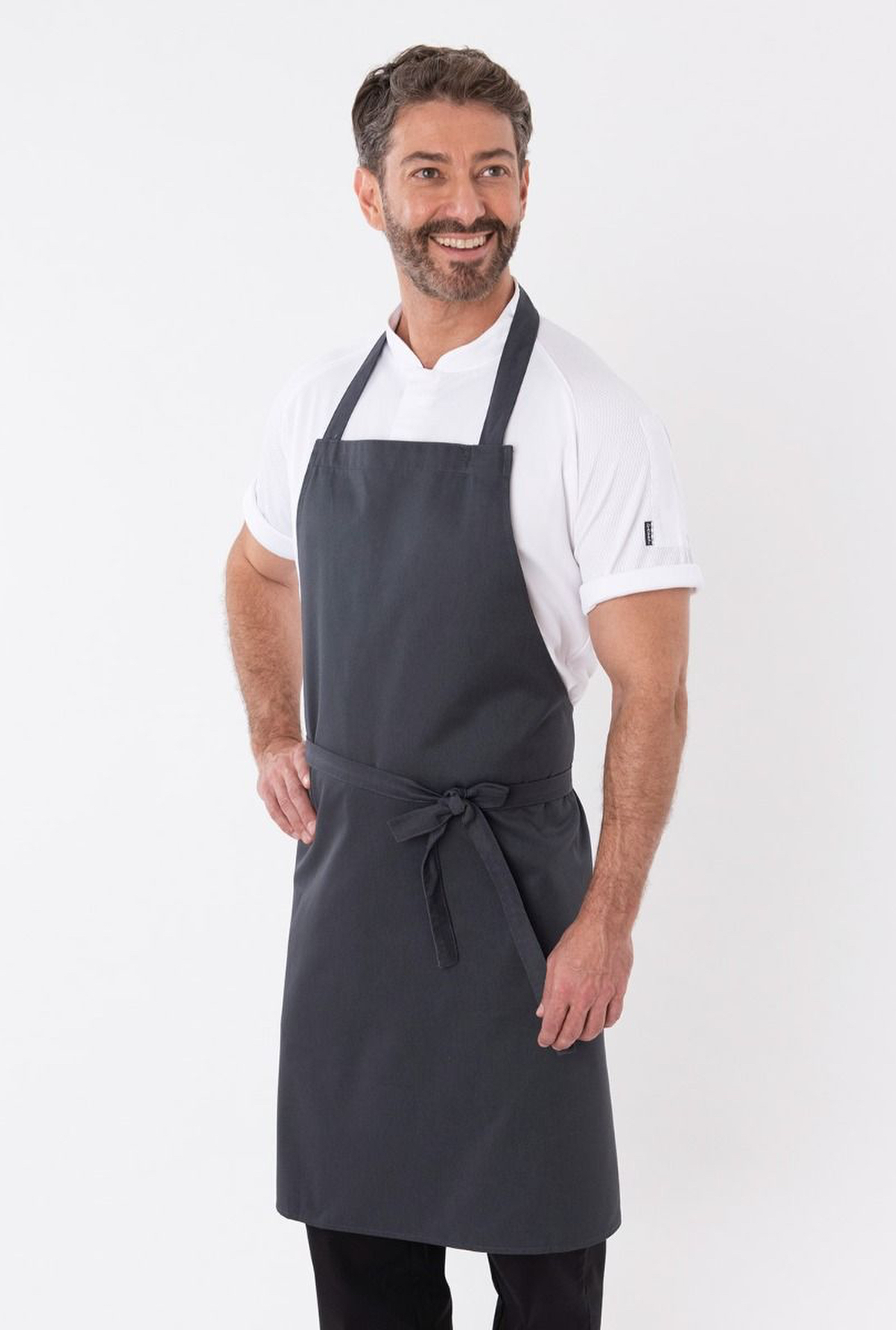 Bib Apron With Adjustable Halter