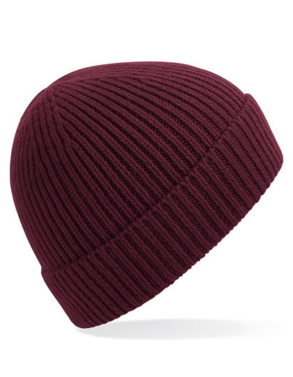Grob gerippter Beanie