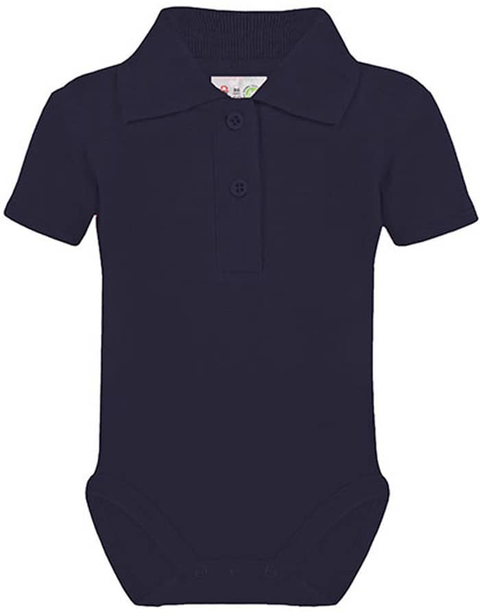 Bio Bodysuit With Polo Shirt Neck