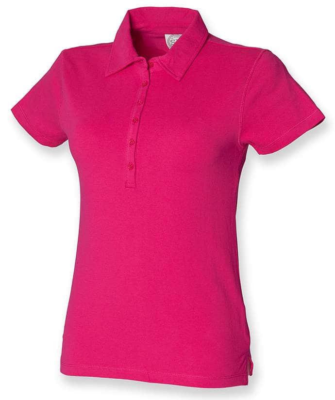 Women´s Short Sleeved Stretch Polo